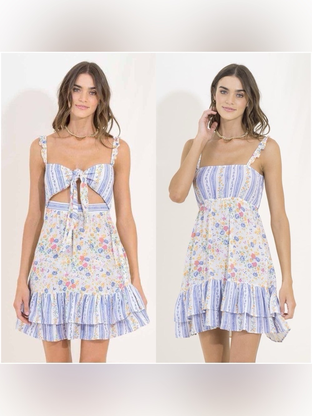 NWT MAAJI Backyard Spell Floral Cutout Cover-Up Dress 2-Way Wear